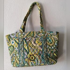 Vera Bradley - Tote Bag - Mandy Lemon Parfait - Recycled Material - NEW
